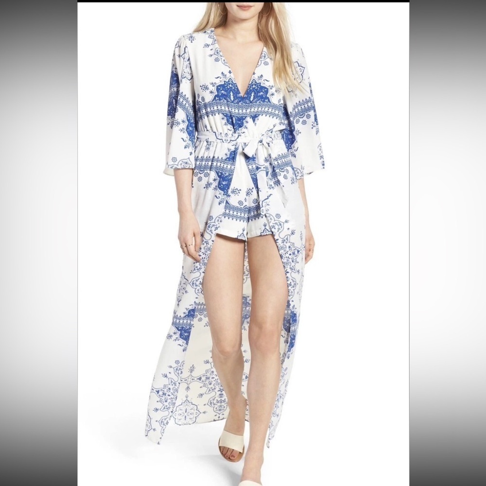 Lovers and Friends Ashton Maxi Romper XS